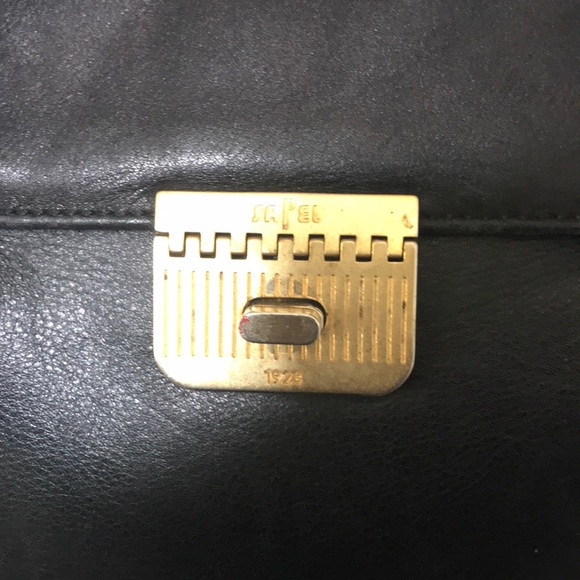 Vintage Sapel Italian leather handbag 😘 - Picture 6 of 8